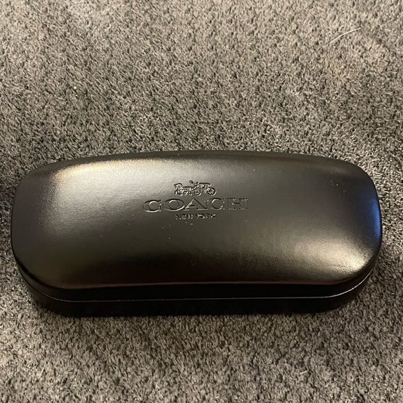 Coach Accessories - Coach Black Hard Shell Glasses Case J4